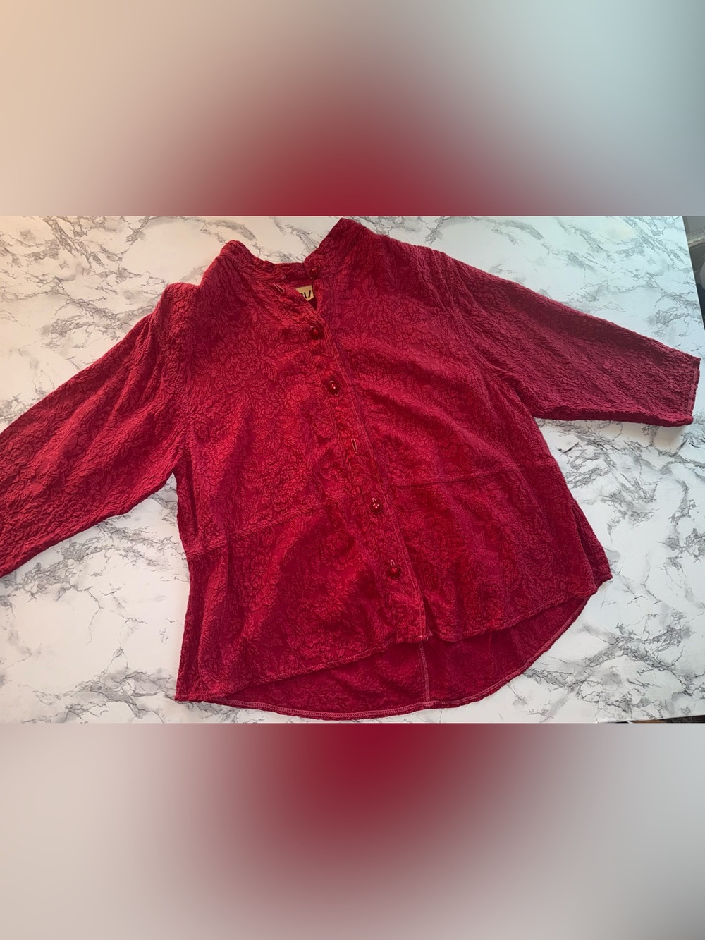 URU Silk Art-To-Wear Top